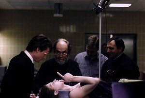 Julienne Davis sul set